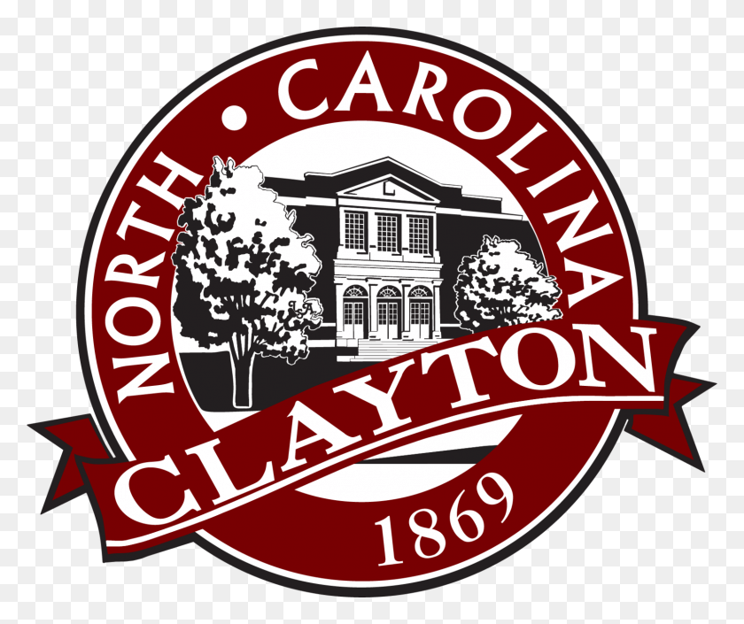 1600x1325 Town Of Clayton, Label, Text, Logo HD PNG Download