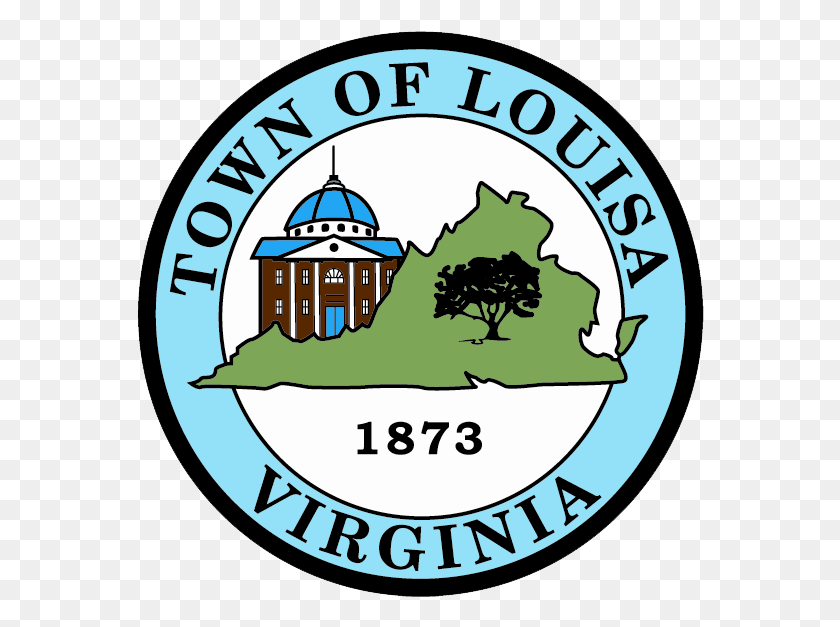 568x567 Town Of Louisa Creat Town Of Louisa Seal, Label, Text, Logo HD PNG Download