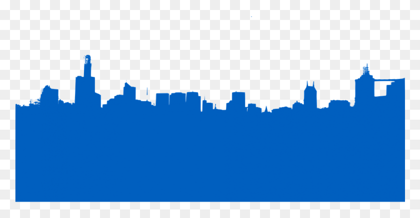 961x465 Town Silhouette City Skyline Silhouette, Text, Light, Plot HD PNG Download