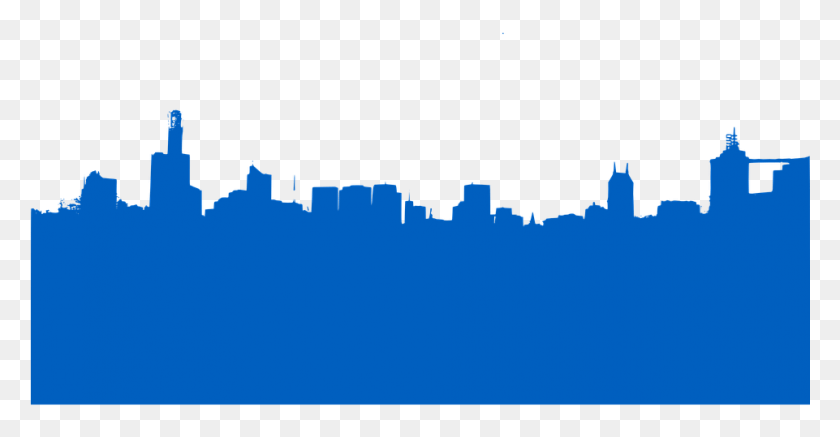 961x465 Town Silhouette City Skyline Silhouette, Text, Light, Plot Descargar Hd Png