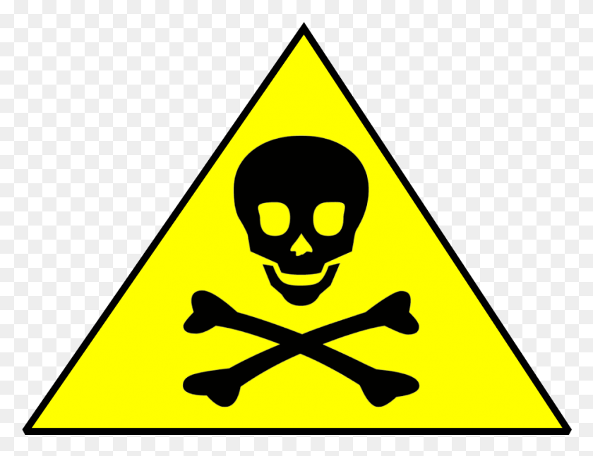 933x703 Toxic Clipart Warning Symbol, Sign, Triangle, Road Sign HD PNG Download
