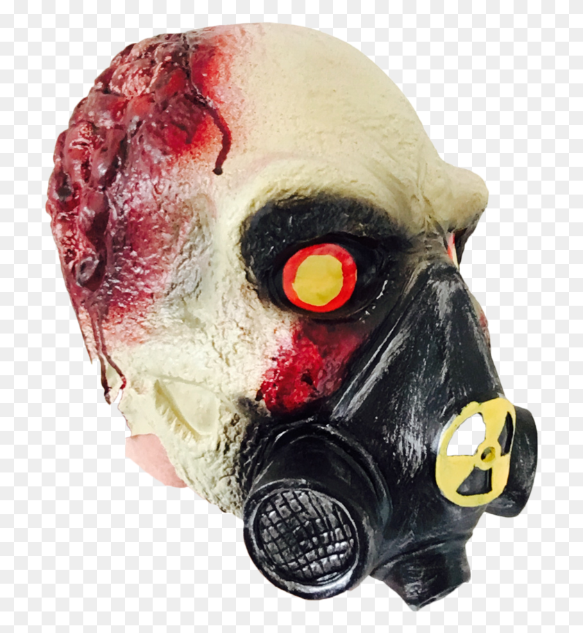 713x851 Toxic Skull Gas Mask Mask, Head, Toy, Goggles HD PNG Download
