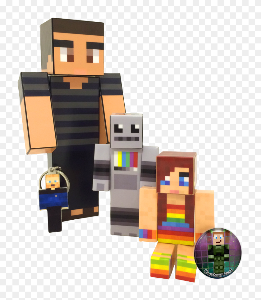 858x998 Descargar Png / Juguete, Minecraft, Robot Hd Png