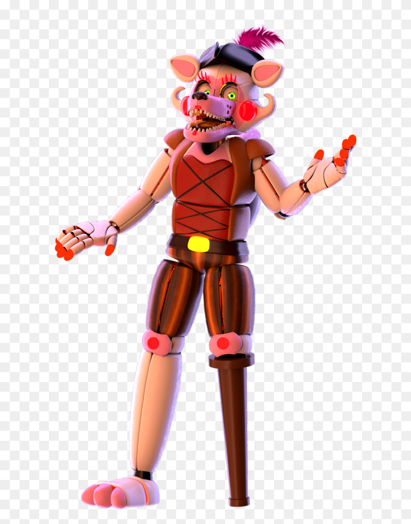 619x1010 Toy Foxy, Robot, Figurine, Person HD PNG Download