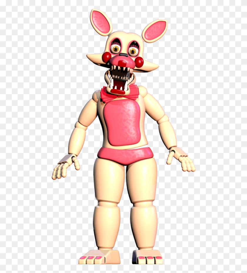 491x868 Toy Foxyfixed Mangle Full Body Fnaf 2 Toy Animatronics, Figurine, Doll, Person HD PNG Download