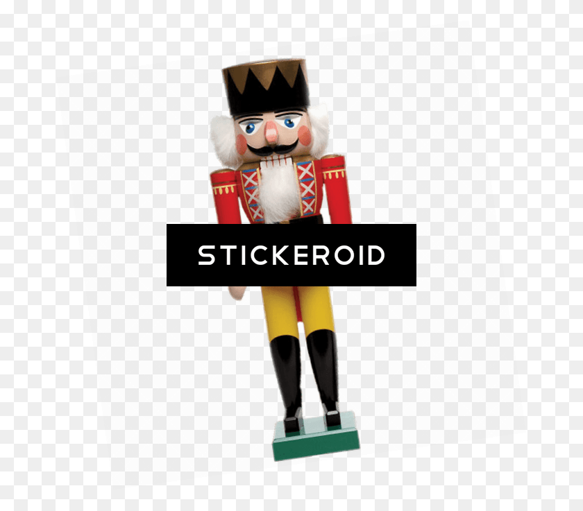 676x677 Toy Soldier White Hair Blue Nutcracker HD PNG Download