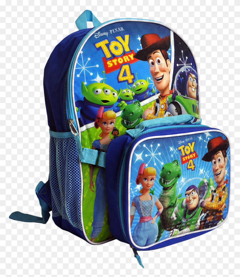 1457x1697 Toy Story 4 Backpack And Lunch Bag Toy Story 4 Bag, Luggage, Person, Human HD PNG Download