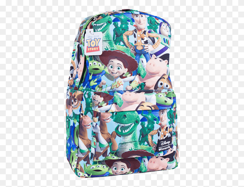 390x584 Toy Story Loungefly Backpack Loungefly Toy Story Backpack, Person, Human, Outdoors HD PNG Download