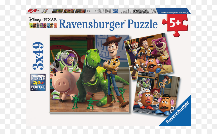 641x459 Toy Story Puzzle Ravensburger, Toy, Persona, Humano Hd Png