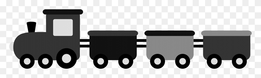 9782x2412 Toy Train Clipart Toy Train Clipart Black And White, Symbol, Stencil HD PNG Download