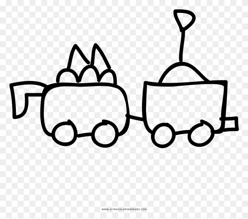 849x743 Toy Train Coloring, Gray, World Of Warcraft HD PNG Download