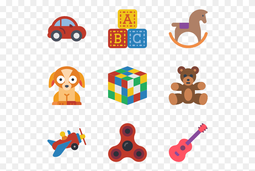 529x505 Toy Transparent Image Toys Icon Flat, Guitar, Leisure Activities, Musical Instrument HD PNG Download