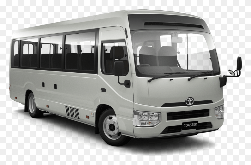 1410x893 Toyota Coaster Bus, Vehicle, Transportation, Minibus HD PNG Download