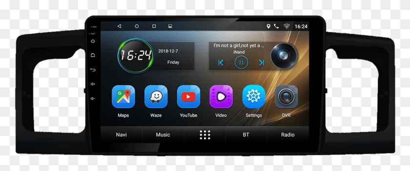 1015x380 Toyota Corolla Android Car Audio System Replacement Toyota, Stereo, Electronics, Mobile Phone HD PNG Download