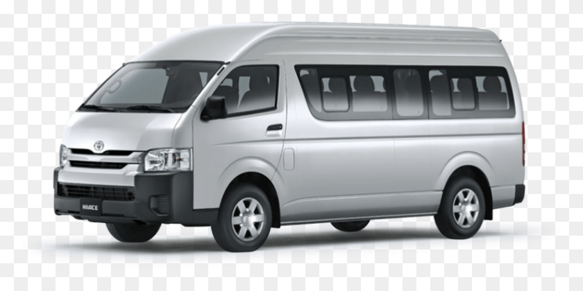 825x381 Descargar Png Toyota Hiace Hiace Hi Roof, Minibus, Bus, Van Hd Png