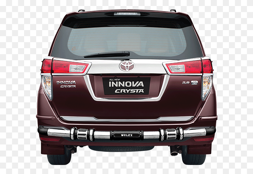 604x518 Toyota Innova Price In Nepal Innova Crysta Back Light, Car, Vehicle, Transportation HD PNG Download
