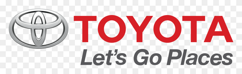 5488x1410 Toyota Logo Images Galleries With Toyota, Text, Word, Alphabet HD PNG Download