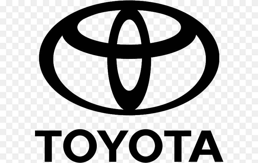 Toyota Logo Symbol Vector Vector Toyota Logo, Cross, Disk Sticker PNG