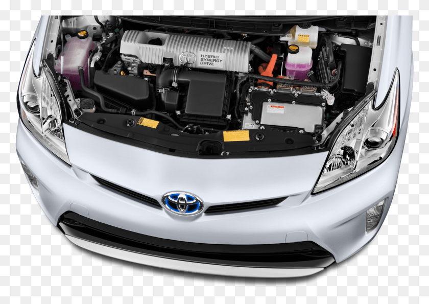 1965x1348 Toyota Prius 2015 Engine, Motor, Machine, Car HD PNG Download