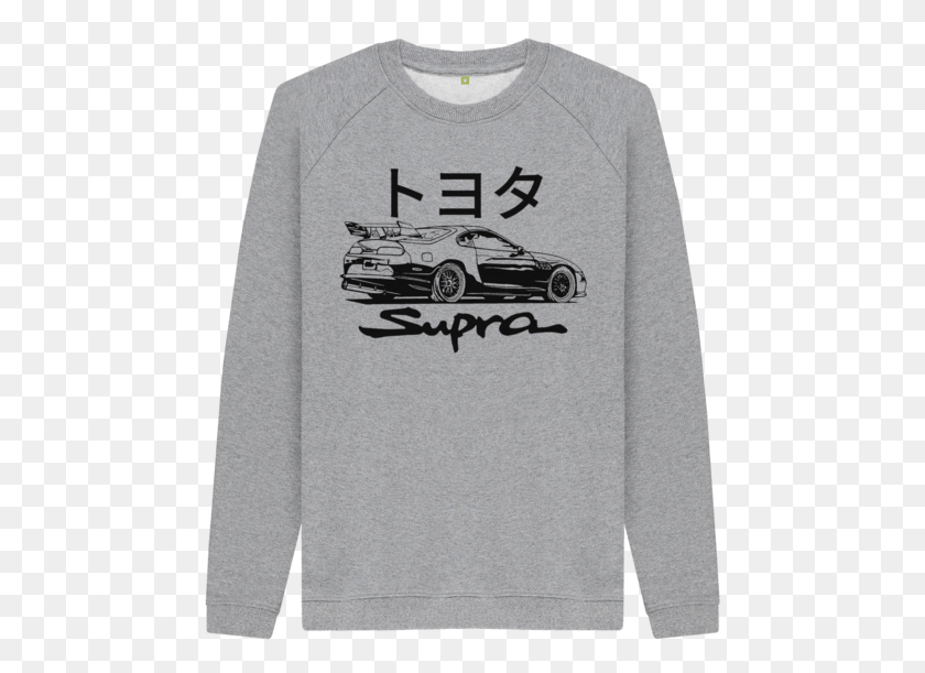 499x551 Toyota Supra Sweater Toyota Supra Emblem, Clothing, Apparel, Sleeve HD PNG Download