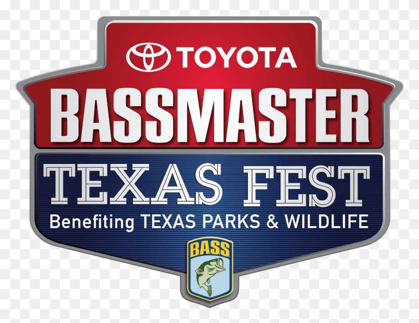 1338x1009 Descargar Png Toyota Texas Bass Fest Bassmaster Classic, Etiqueta, Texto, Publicidad Hd Png
