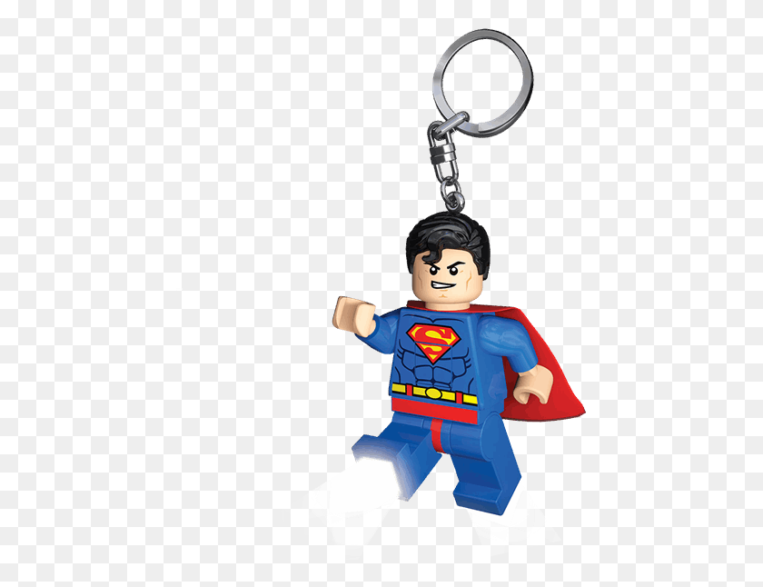 453x586 Toys Superman Lego Keychain, Person, Human, People HD PNG Download