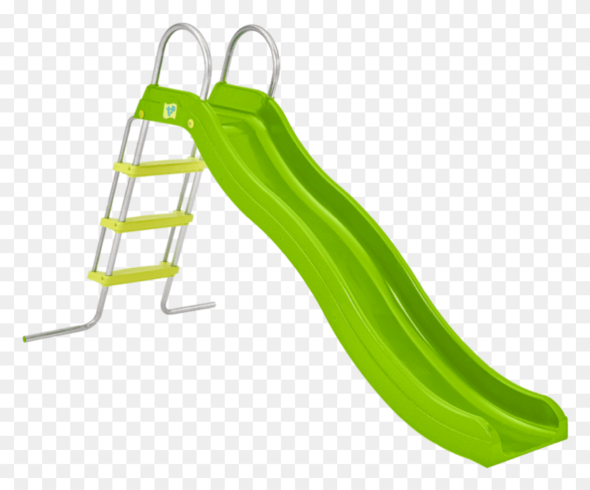 782x639 Tp Toys Crazywavy Apple Green Slide Body Amp Stepset Playground Slide, Toy, Banana, Fruit HD PNG Download