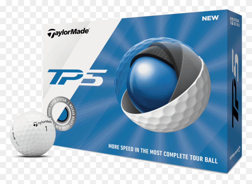 918x651 Tp5 2019 English Lid Ball 018250 Large Taylormade Golf Balls 2019, Text, Electronics, Sport HD PNG Download
