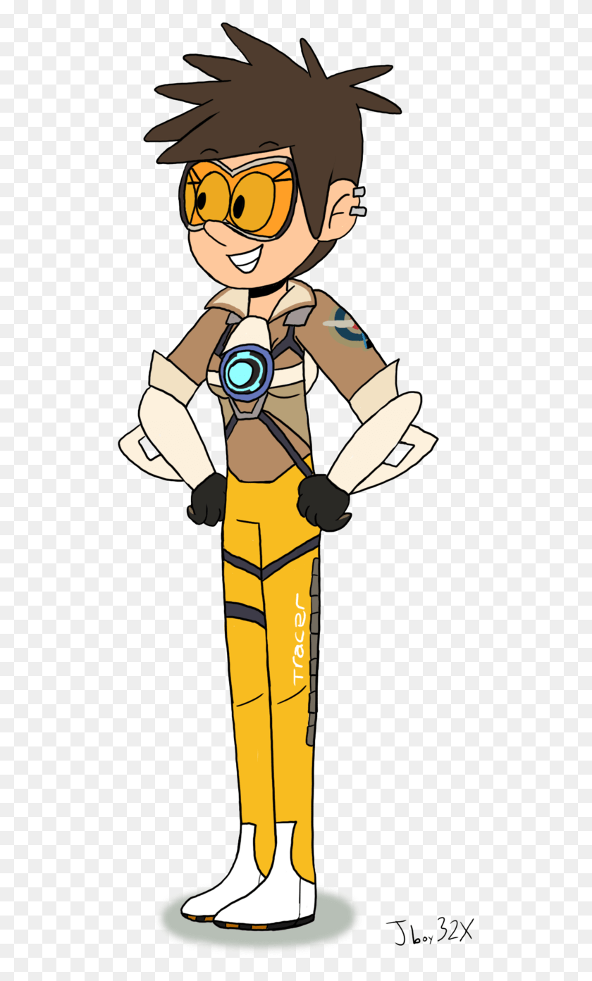 509x1333 Tracer Loud House Style By Jboy32x Loud House Luna Tracer, Costume, Person, Human HD PNG Download