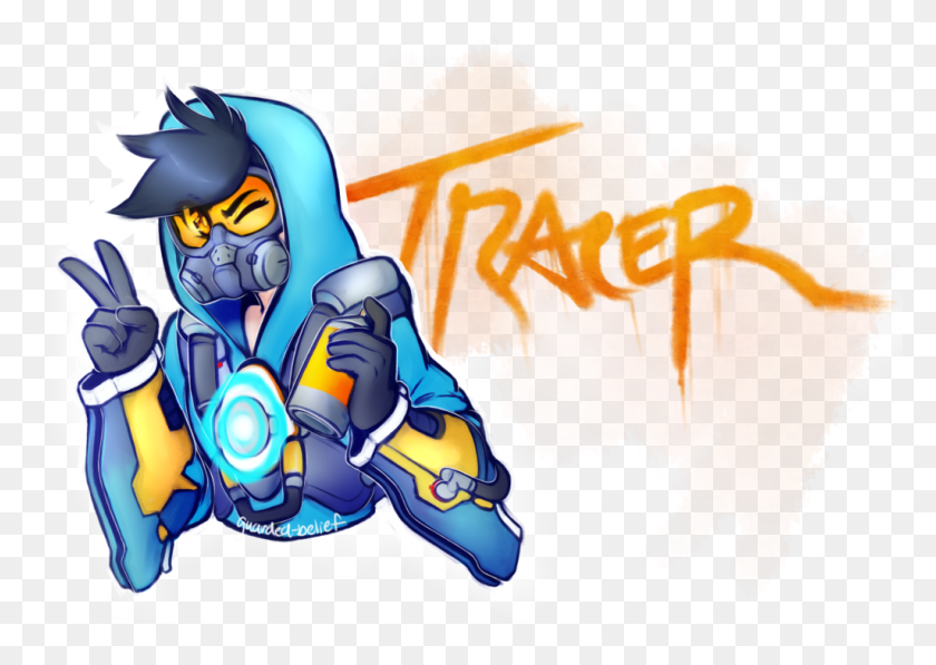 1024x705 Tracer Overwatch Tracer Overwatch Overwatch Tracer, Person, Human HD PNG Download