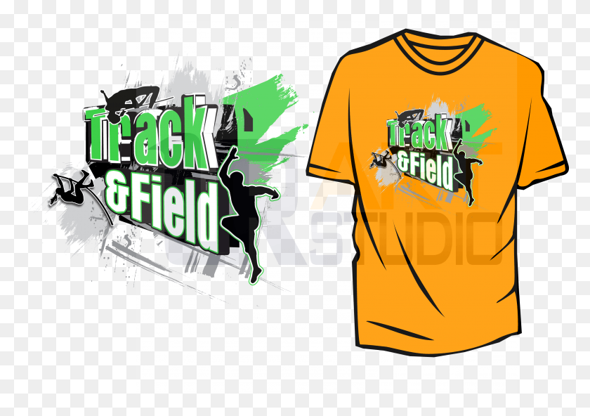 3057x2087 Track And Field Design For Tshirt And Apprel Dowload Track And Field Design, Clothing, Apparel, T-shirt HD PNG Download