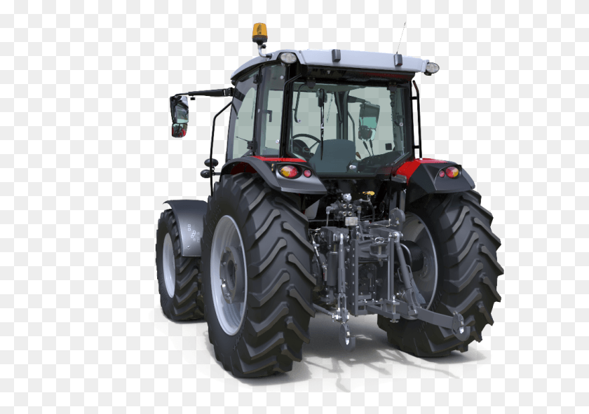 1049x715 Tractor Back View, Wheel, Machine, Vehicle HD PNG Download