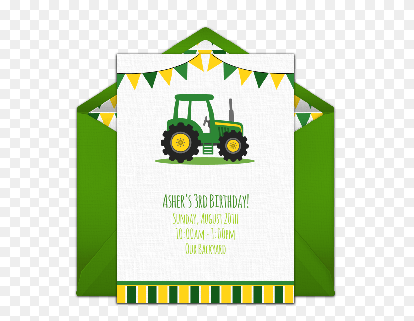 650x650 Tractor Banner Invitations In Boy Birthday Ideas, Advertisement, Poster, Outdoors, Nature PNG