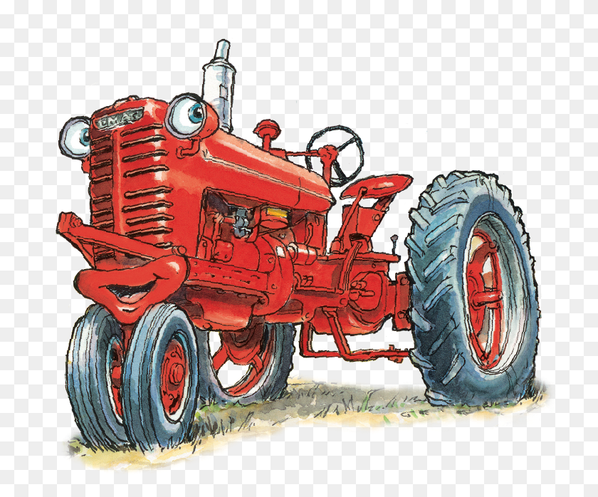 722x638 Tractor Mac, Bulldozer, Vehicle, Transportation HD PNG Download