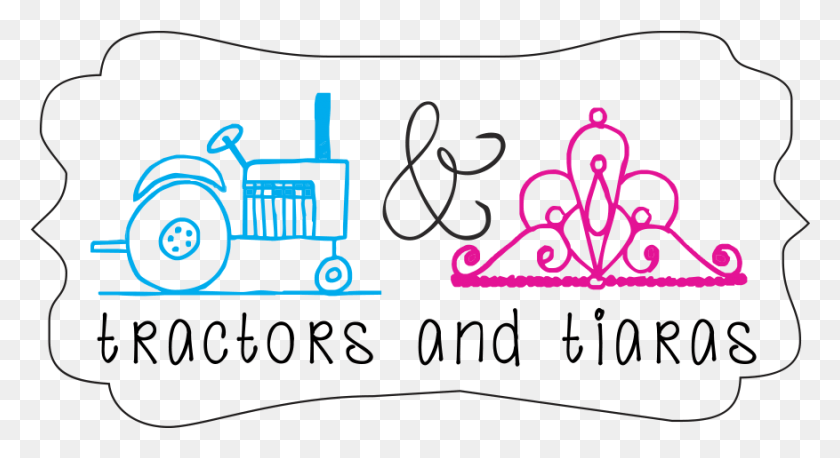 877x448 Tractors And Tiaras, Text, Shopping Cart, Symbol HD PNG Download