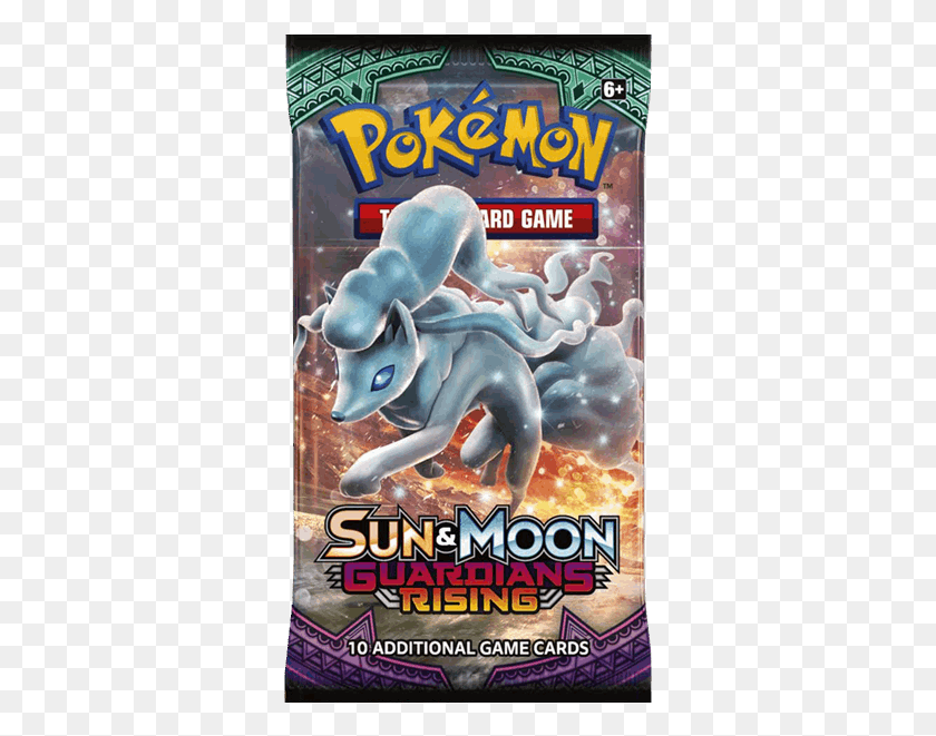331x601 Trading Cards Pokemon Tcg Guardians Rising Pack Art, Poster, Advertisement, Flyer HD PNG Download