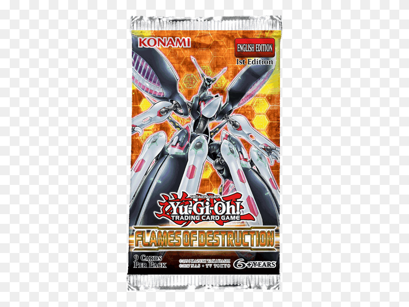 321x571 Trading Cards Yugioh Flames Of Destruction, Collage, Poster, Advertisement HD PNG Download