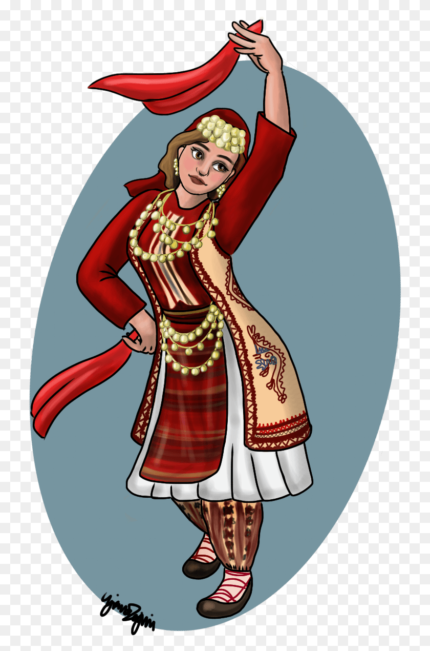 728x1210 Traditional Albanian Clothinghere39s The Rest Cartoon, Costume, Person, Human HD PNG Download