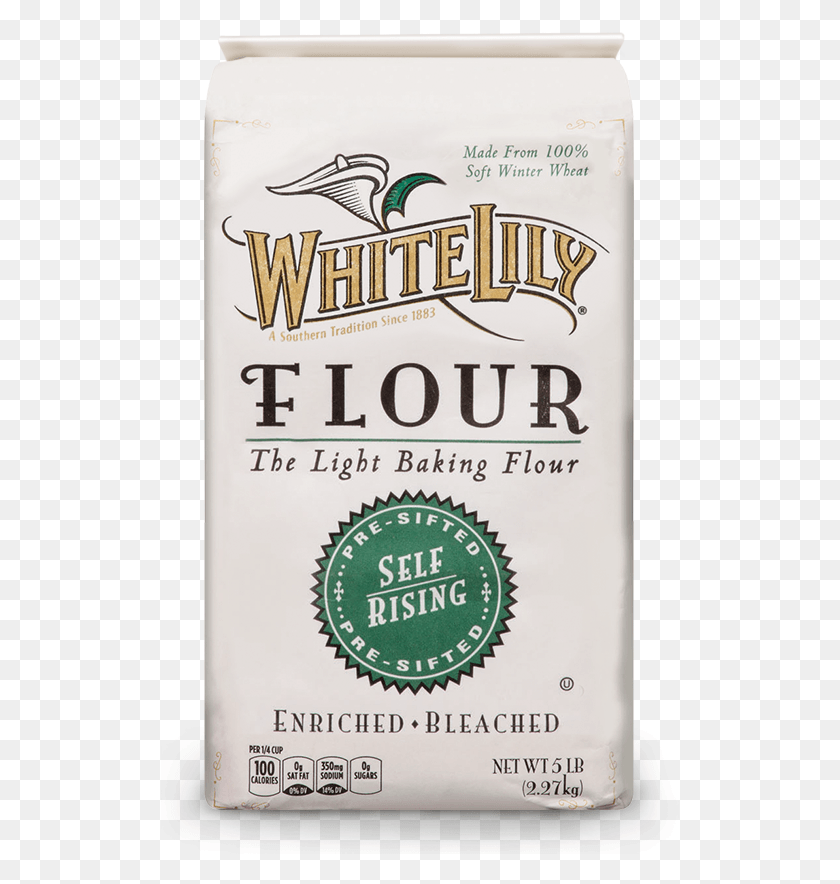 519x824 Traditional Flour White Lily Self Rising Flour, Alcohol, Beverage, Drink HD PNG Download