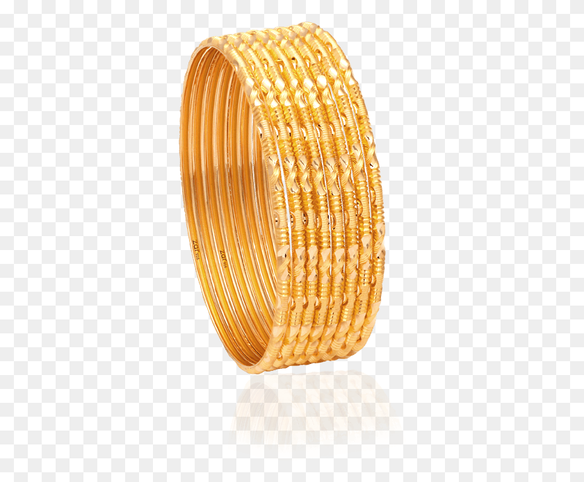 329x634 Traditional Gold Bangles Hollow Amp Flat Bangles Design Bangle, Jewelry, Accessories, Accessory Descargar Hd Png
