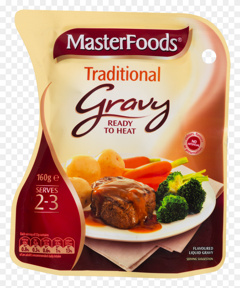 823x1000 Traditional Gravy Masterfoods Traditional Gravy, Plant, Food, Vegetable HD PNG Download