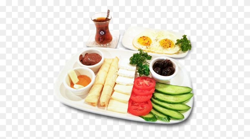 484x407 Traditional Turkish Breakfast, Food, Dish, Meal HD PNG Download