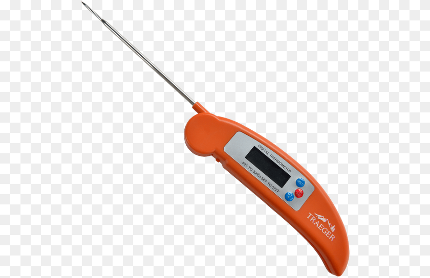 529x544 Traeger Digital Instant Read Thermometer Instant Read Thermometer, Blade, Razor, Weapon Clipart PNG