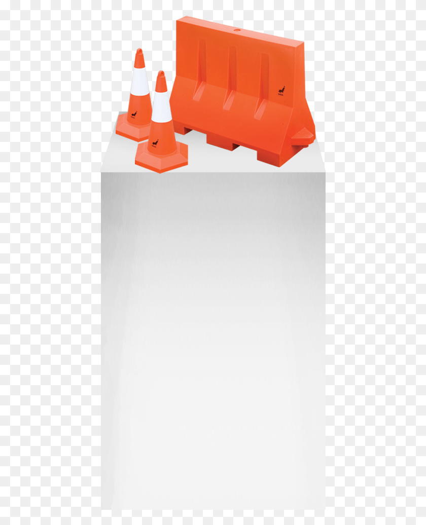 445x976 Traffic Cone Amp Road Barrier Construction Paper, Toy, Bag, Plant Descargar Hd Png