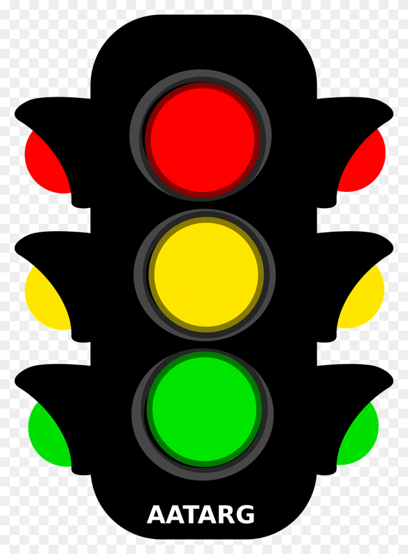 925x1280 Светофор Красный Желтый Зеленый Стоп-Сигнал Безопасность, Свет Png Скачать