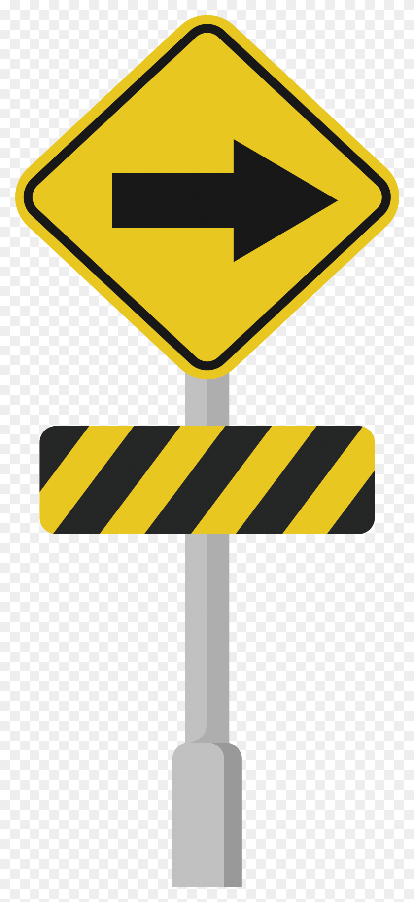 1349x3057 Traffic Sign Right Transprent Road Sign Vector, Symbol, Sign, Fence HD PNG Download