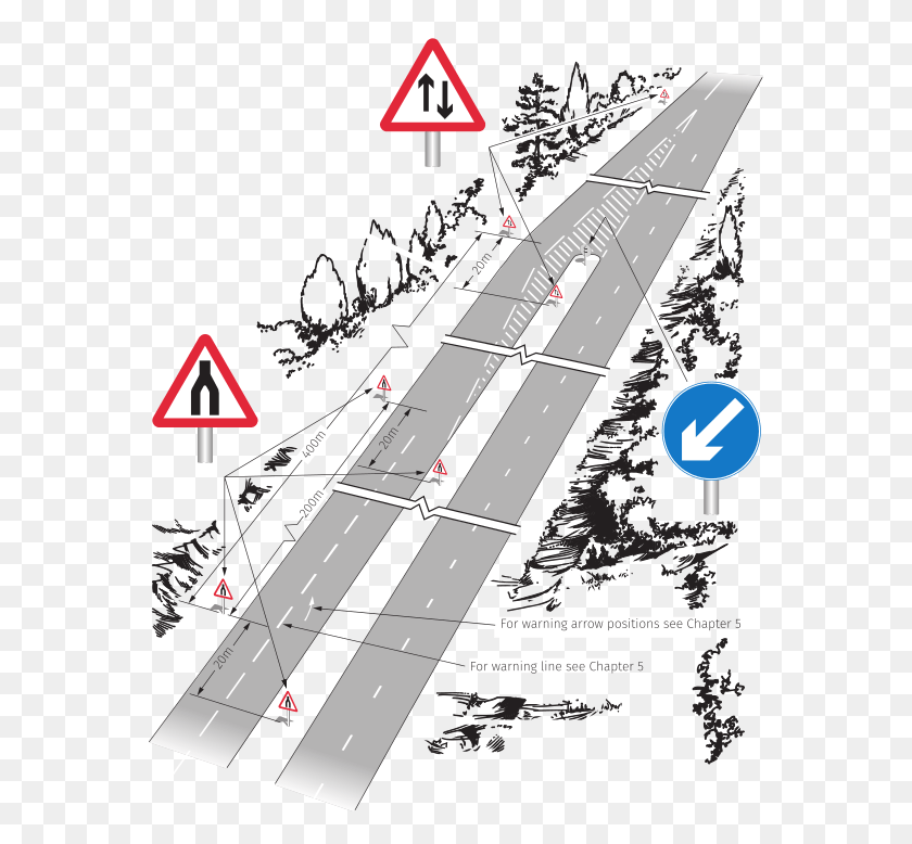 566x718 Traffic Signs Manual Chapter 4 Figure 5 2 British Road Signs, Airfield, Airport, Runway HD PNG Download