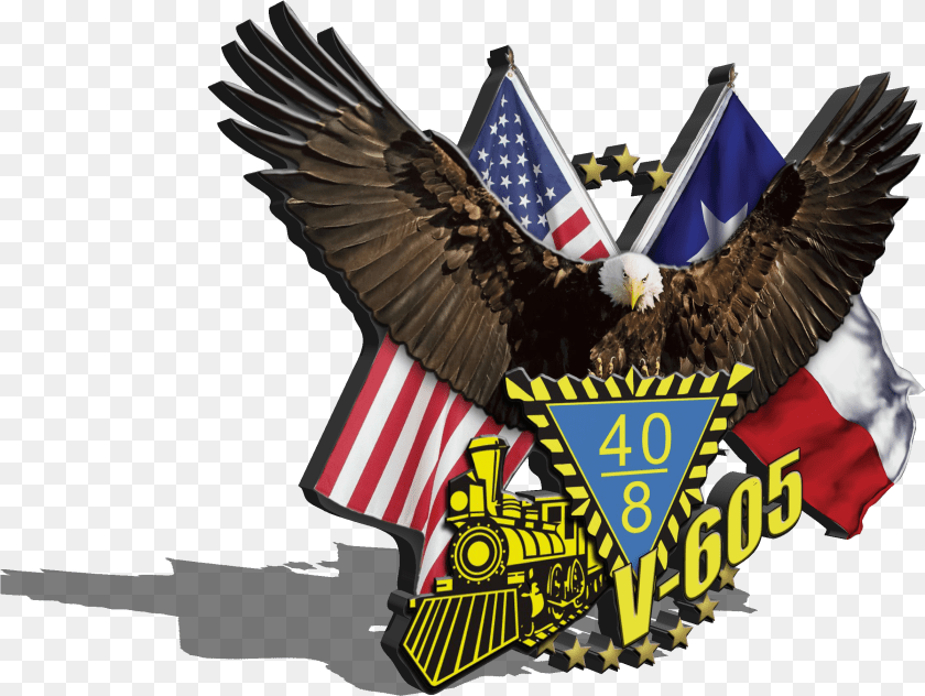 Train Art, Animal, Bird, Eagle, Logo Sticker PNG