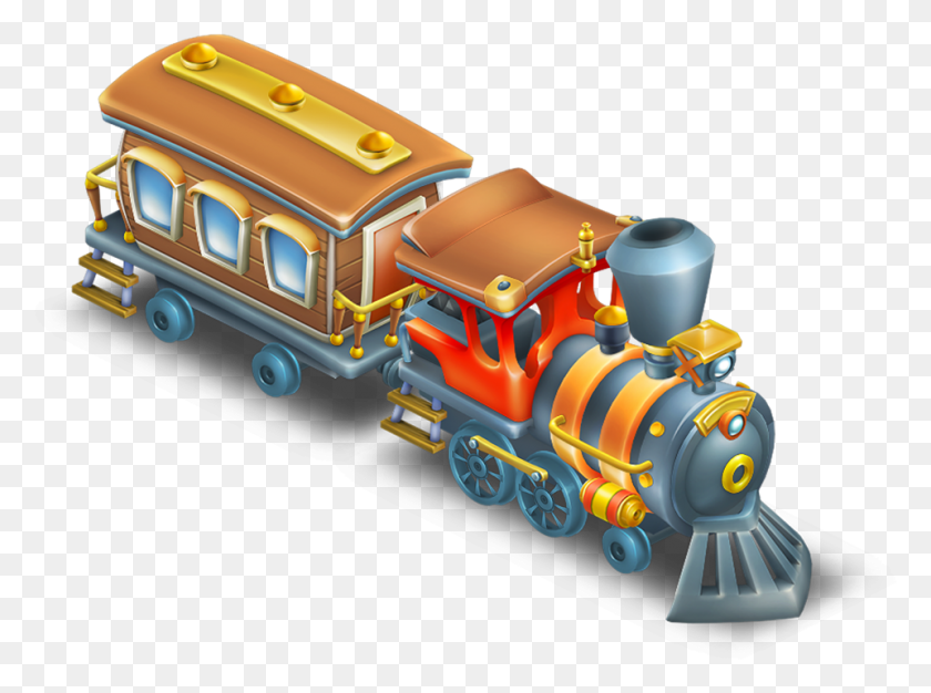 960x697 Train Clipart Transparent Background Tren Hay Day, Toy, Machine, Engine HD PNG Download