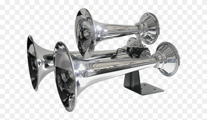 628x426 Train Horn Chrome Plate Train Horn Transparent, Sink Faucet, Brass Section, Musical Instrument HD PNG Download